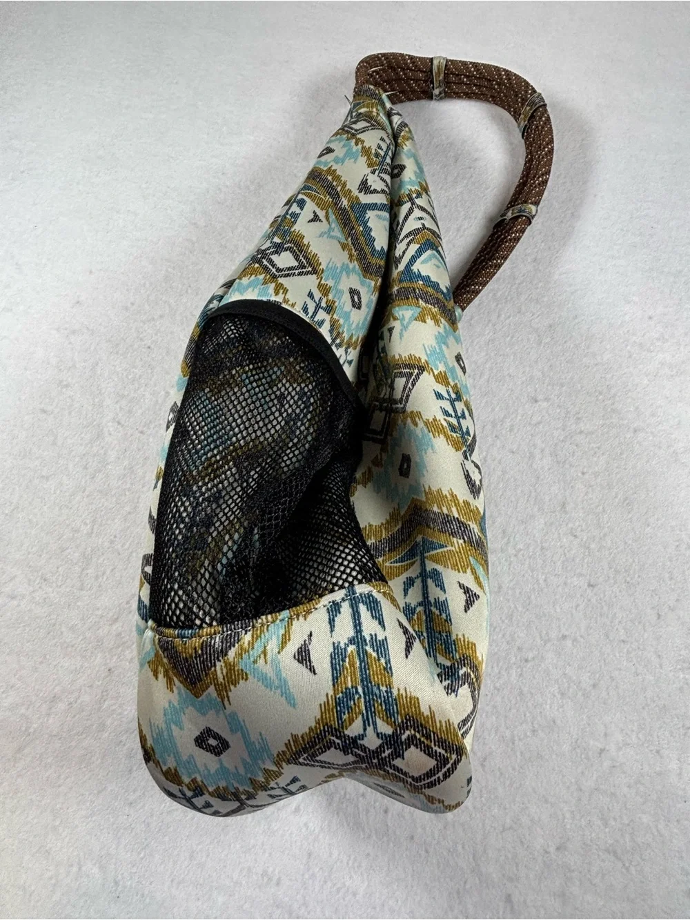 Kavu Multicolor Tribal Aztec-Print Crossbody Sling Backpack Southwest Style